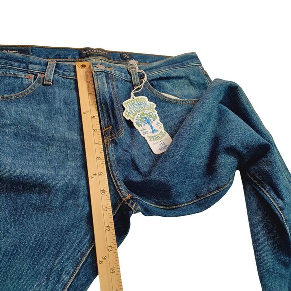 NWT Lucky Brand tree Hugger Jeans 100 Skinny 29/32 - Picture 4 of 7